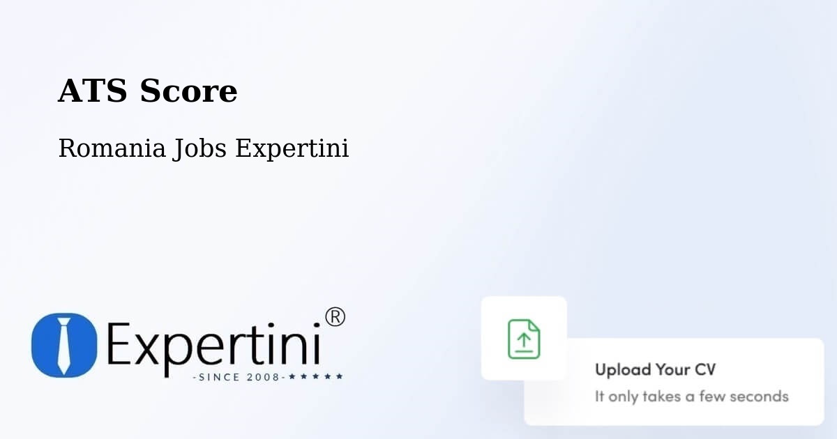 Resume ATS Score & Job Description Match Tool – Țintea - Romania Jobs Expertini